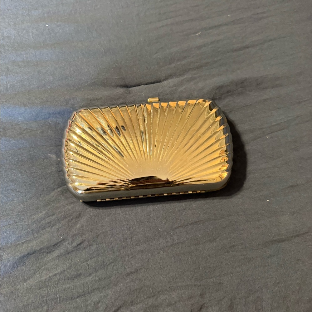 Silver  Clutch Bag